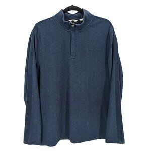 Calvin Klein 1/4 Zip Sweater Men Size XL Knit Pullover Minimalist Casual Office
